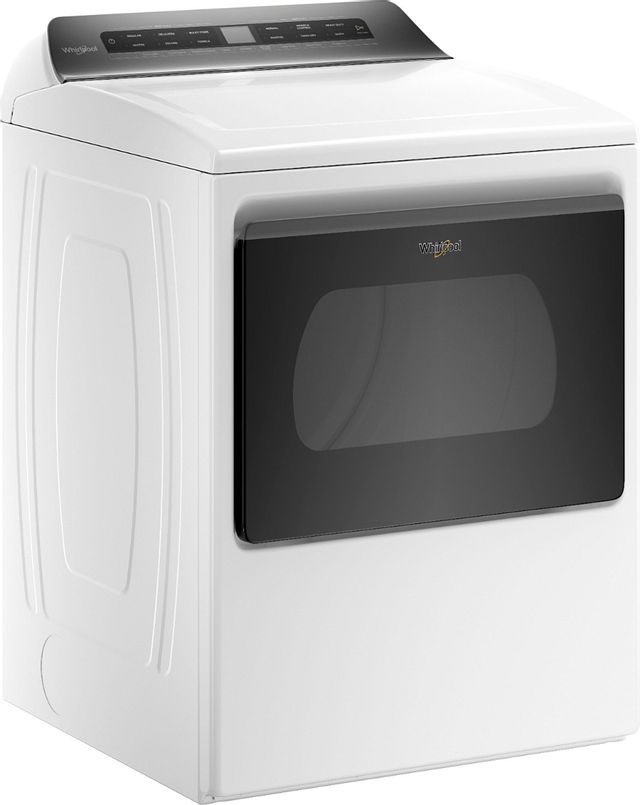 Whirlpool® 7.4 Cu. Ft. White Front Load Electric Dryer 9