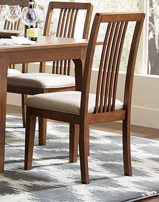 Progressive Furniture Mid-Mod Tallback Upholstered Dining Chair-0