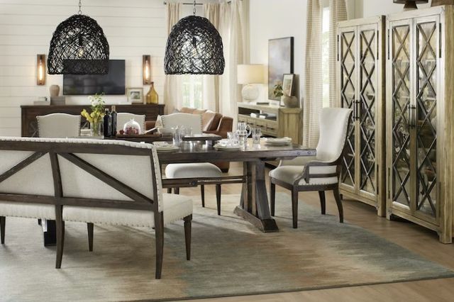Hooker® Furniture Roslyn County Brown Dining Table 2