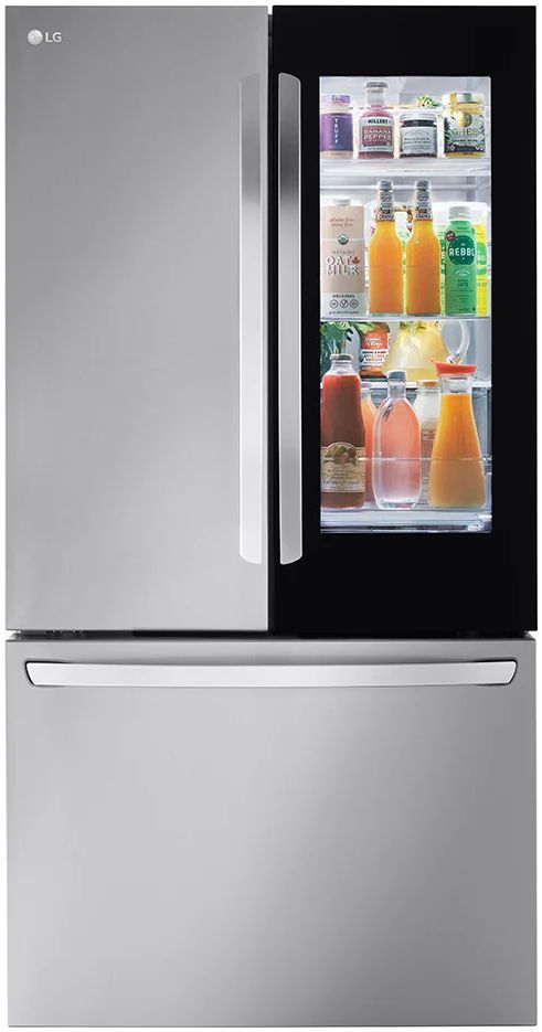LG 27 Cu. Ft. PrintProof™ Stainless Steel Smart InstaView® Counter Depth French Door Refrigerator