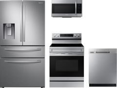 Samsung 4 Piece Kitchen Package-Stainless Steel-SAKITNE63A6511SS1