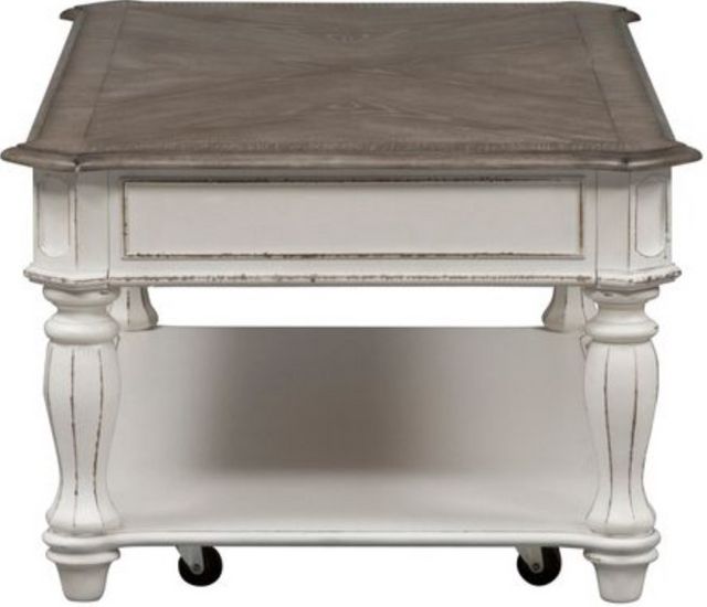 Liberty Magnolia Manor 3 Piece Antique White Table Sets-3
