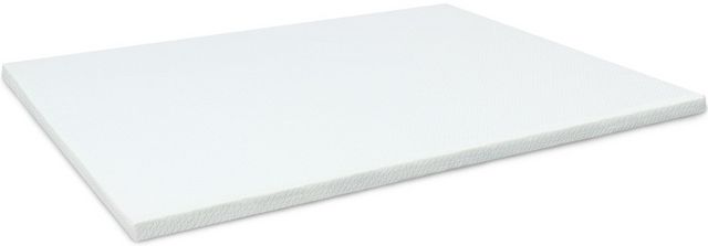 Elements International Butterfly White Center Zoned Mattress Topper ...