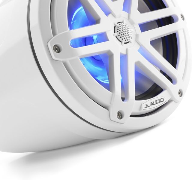 JL Audio® M3 7.7" Marine Enclosed Coaxial Speaker System with RGB LED Lighting 7