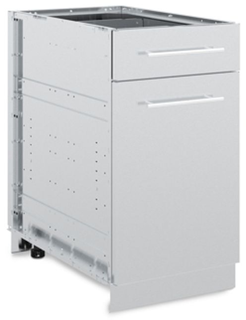 Broil King® Stainless Steel 1-Drawer/1-Door Cabinet 1