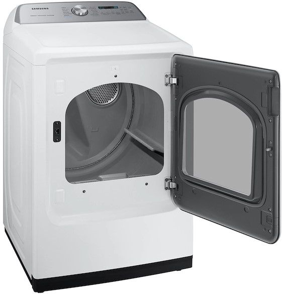 Samsung 7.4 Cu. Ft. White Electric Dryer-1