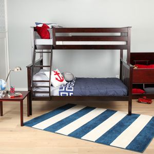 M3 Furniture Espreso Twin/Full Bunk Bed
