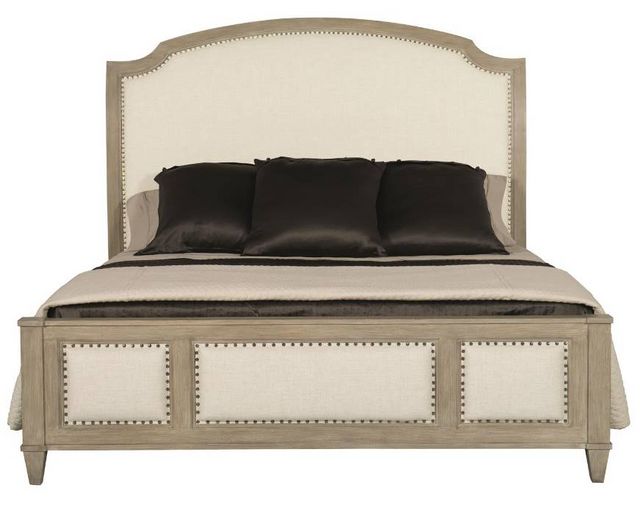 Bernhardt Santa Barbara Beige/Sandstone Queen Upholstered Panel Bed 1