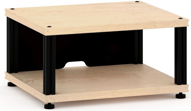 Salamander Designs® Synergy Single 10 AV Cabinet-Natural Maple/Black 0
