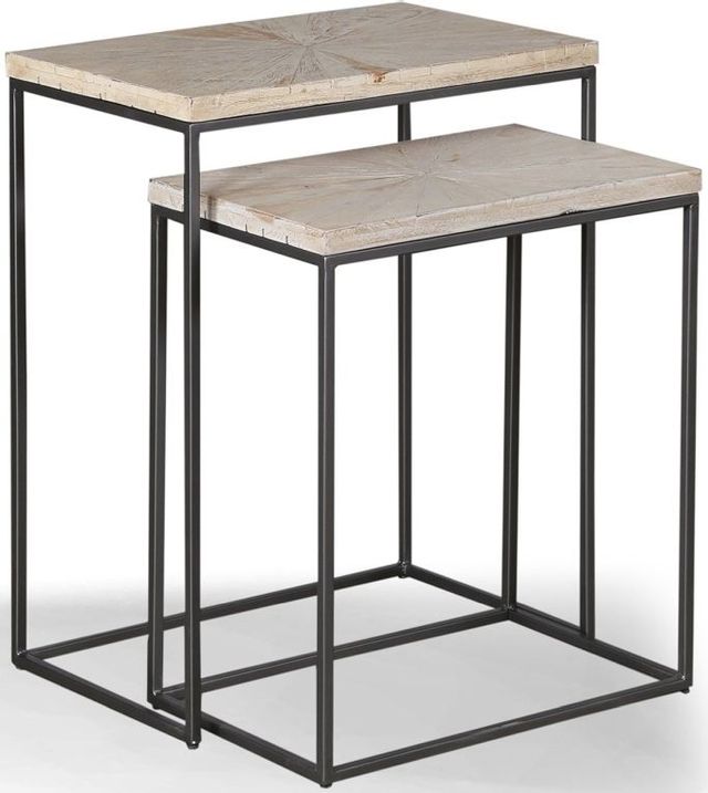 Parker House® Crossings Monaco Weathered Blanc Nesting Tables