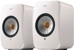 KEF LSX II 4.5" Mineral White Smart Connected Wireless Speakers