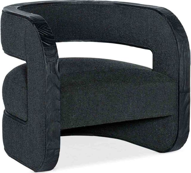 Hooker® Furniture CC Burke Charred Black/Wolf Ebony Accent Chair-0