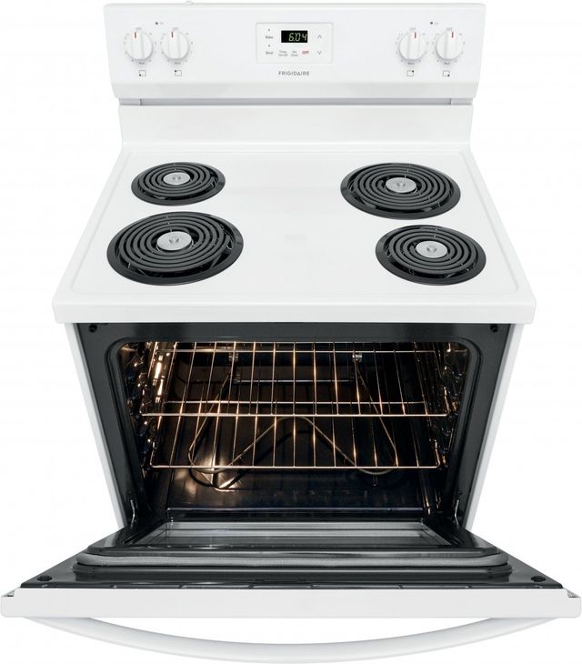 Frigidaire® 30" White Free Standing Electric Range-FCRC3012AW-2