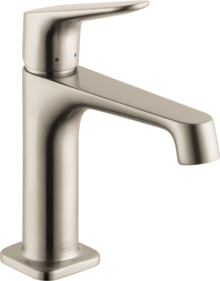Axor Citterio Brushed Nickel 1.2 GPM M Single-Hole Faucet