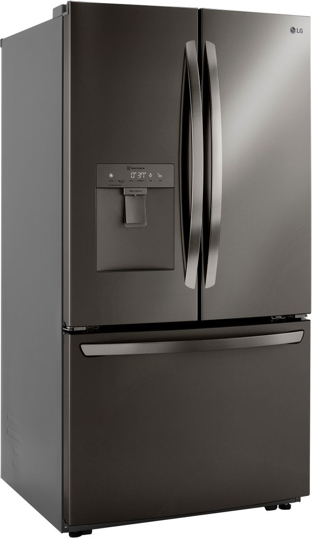 LG 29.0 Cu. Ft. PrintProof™ Black Stainless Steel Smart Wi-Fi Enabled French Door Refrigerator 1
