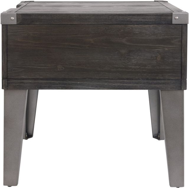 Table d'extrémité carrée Todoe, gris, Signature Design by Ashley® 4