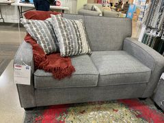 Decor-Rest® Furniture LTD 2401 Gray Loveseat