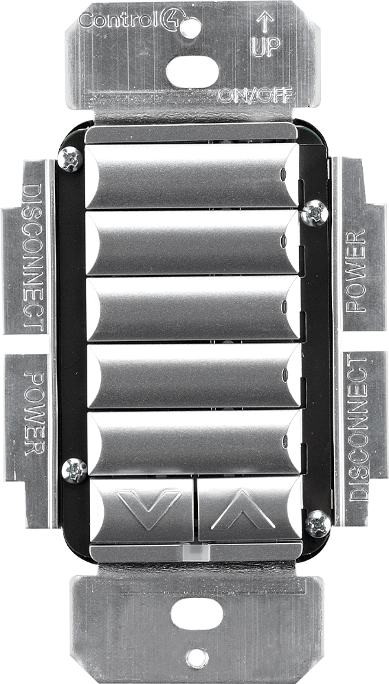 Control4® 120V Aluminum Keypad Dimmer 0