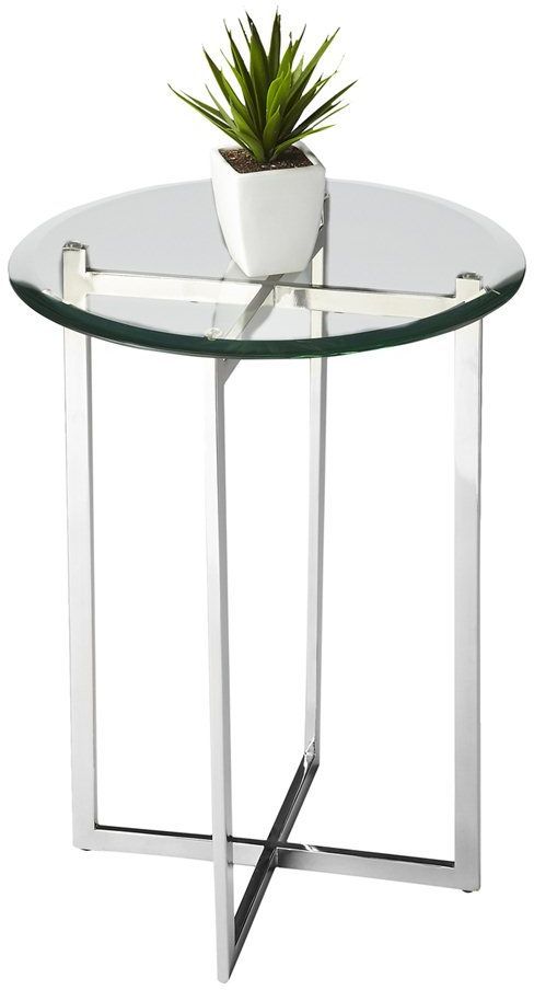 Butler Specialty Company Finn Modern Nickel Accent Table 1