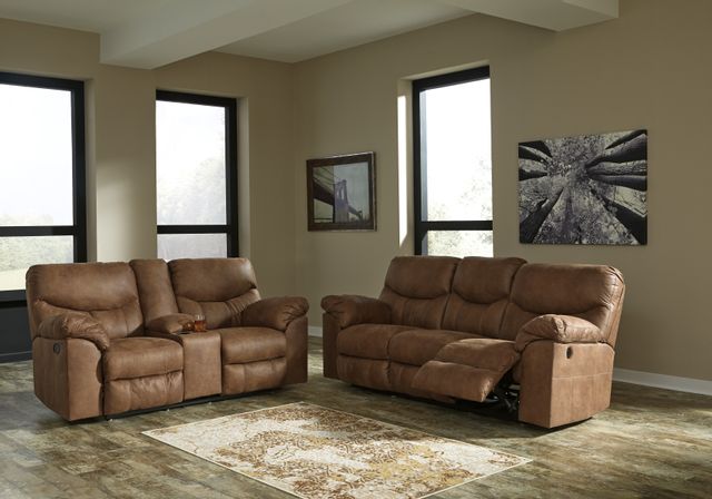 Signature Design by Ashley® Boxberg Bark Power Reclining Sofa 3