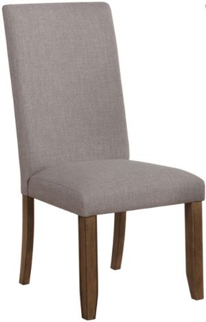 Crown Mark Manning Brown/Gray Dining Chair