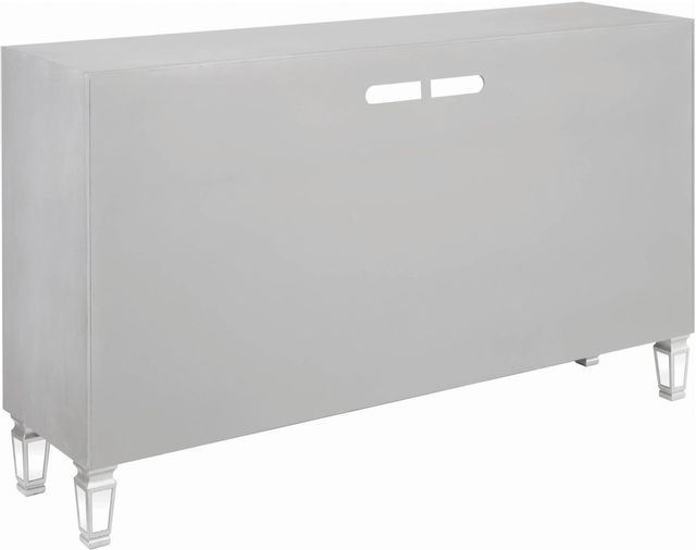Coaster® Metallic Platinum 3-Drawer TV Console 1