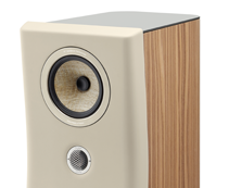 Focal® Kanta N°3 Walnut Veneer Ivory Matte 3-Way Floor Standing Speaker 1