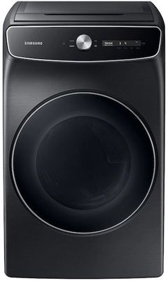 Samsung 7.5 Cu. Ft. FlexDry™ Brushed Black Smart Dial Electric Dryer