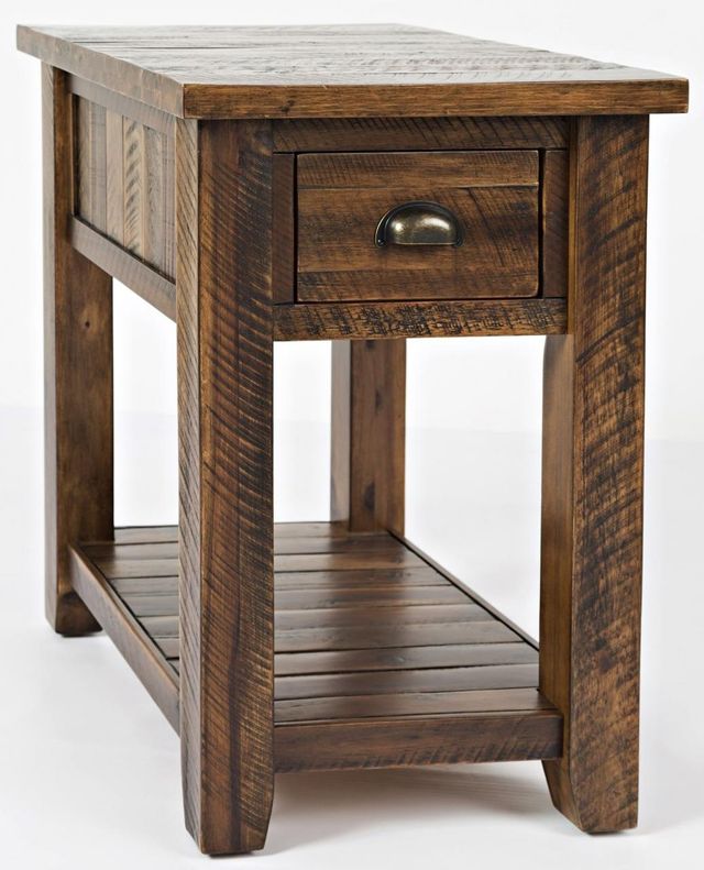 Jofran Inc. Artisan's Craft Dakota Oak Chairside Table