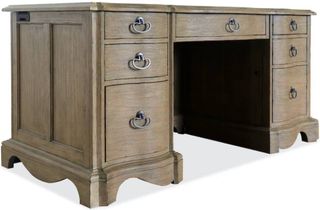 Hooker® Furniture Corsica Work Your Way Light Wood Junior Executive Desk