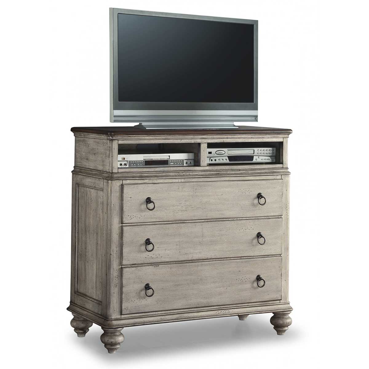 Flexsteel Plymouth Two-Tone Media Chest