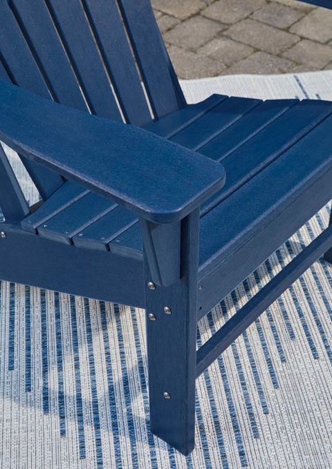 Breeze Adirondack Chair (Navy Blue)-1