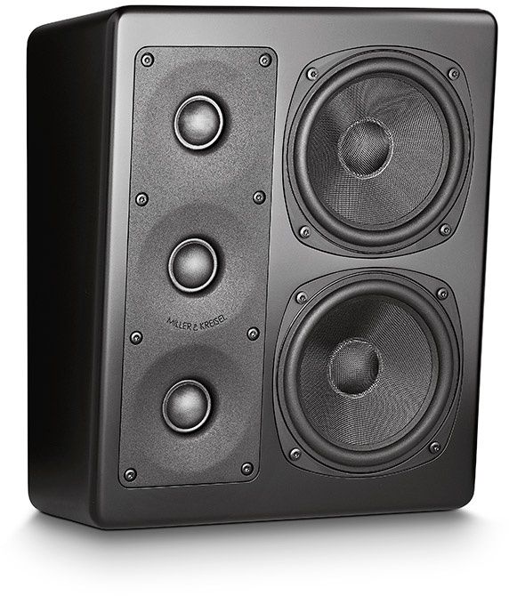 M&K Sound® 150 Series 5.25" Black On-Wall Speaker 2