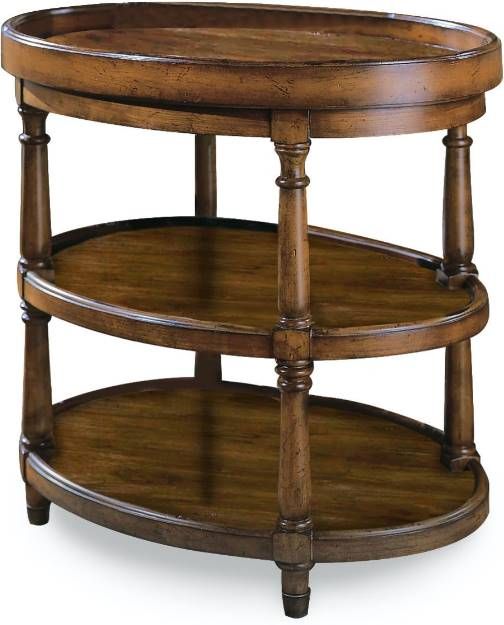 Hooker® Furniture Mappa Burl Oval Accent Table