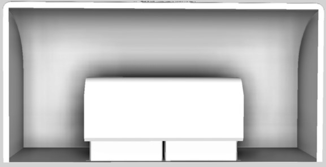 Vent-A-Hood® 42" White Retro Style Under Cabinet Range Hood-3