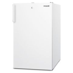 Summit® 2.8 Cu. Ft. White Built In Upright Freezer