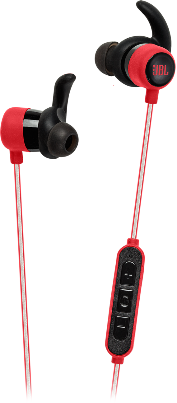 JBL® Reflect Mini BT Red Bluetooth Sport Earphones 1