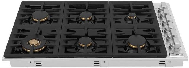 ZLINE 36" Stainless Steel Gas Cooktop  0