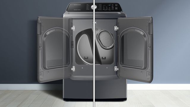 Samsung 7.4 Cu. Ft. Platinum Front Load Gas Dryer 4