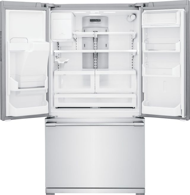 Frigidaire Professional® 22.6 Cu. Ft. Stainless Steel Counter Depth French Door Refrigerator 1