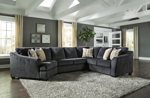 Signature Design by Ashley® Eltmann 3-Piece Slate Sectional with Cuddler 11