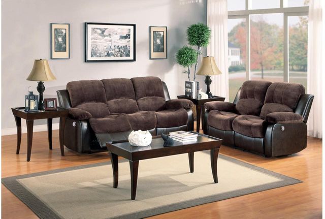 Homelegance® Cranley Double Reclining Sofa 0