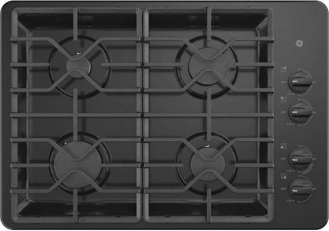 GE® 30" Stainless Steel Gas Cooktop