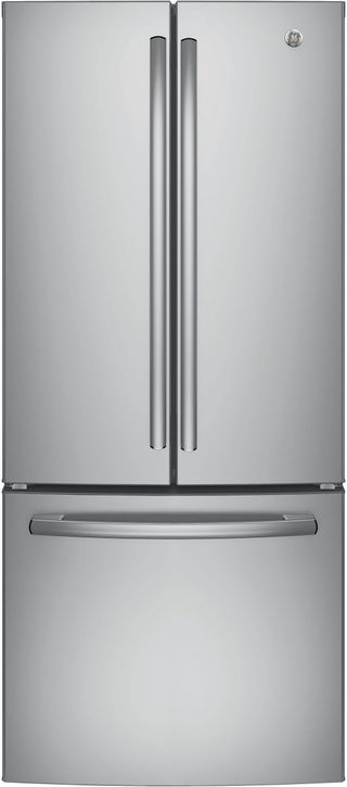 GE® Series 20.8 Cu. Ft. French Door Refrigerator-Stainless Steel