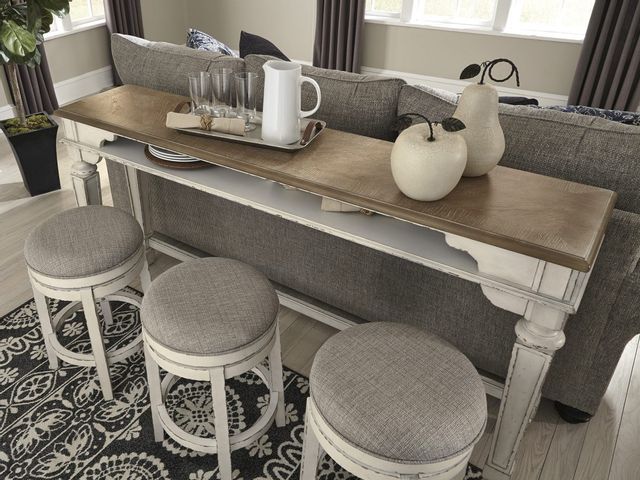 Signature Design by Ashley® Realyn Two-Toned Counter Height Dining Table 6
