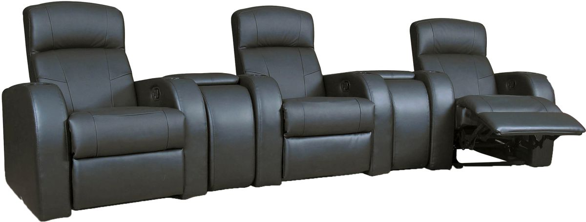 Coaster cyrus best sale theater recliner 600001