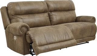 Signature Design by Ashley® Grearview Earth Power Reclining Sofa