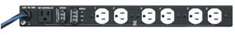 Middle Atlantic Products Inc.® 15A 6 Outlet 6-Step Sequencing Rackmount Power 1