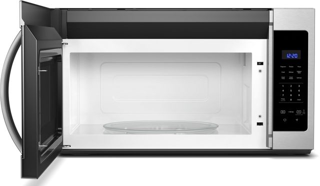 Whirlpool® 1.7 Cu. Ft., 1000 Watts, Over the Range Microwave-Stainless Steel 1