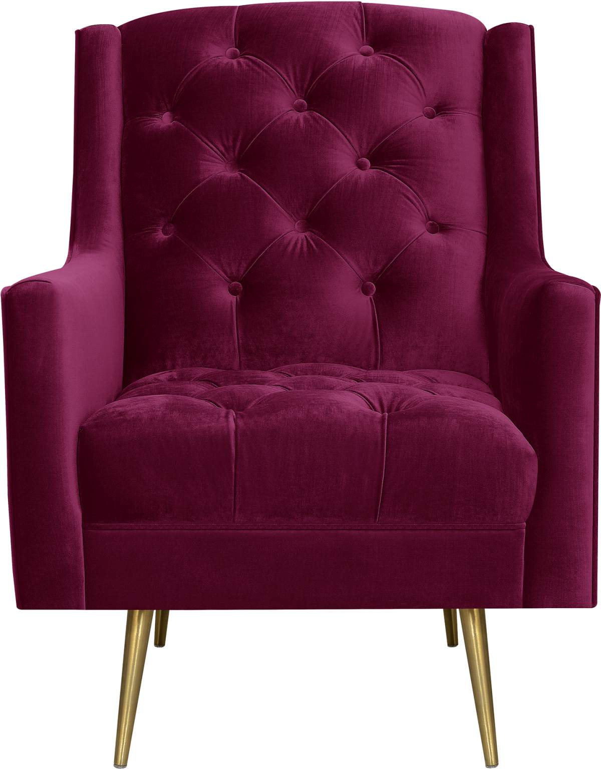 cranberry accent chair